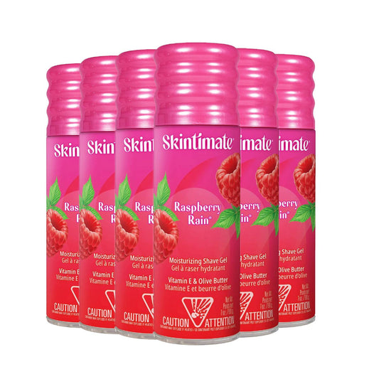 Skintimate Shave Gel Moisturizing Raspberry 7 Oz - 6 Pack