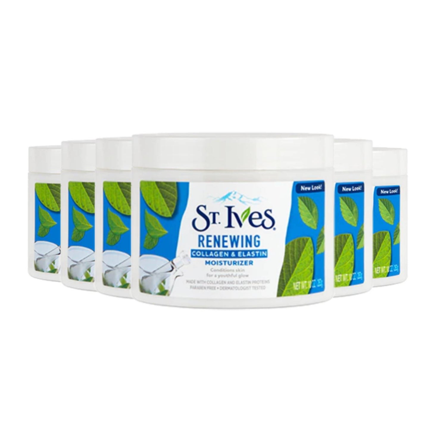 St. Ives Renewing Collagen & Elastin Moisturizer, 10 oz- 6 Pack